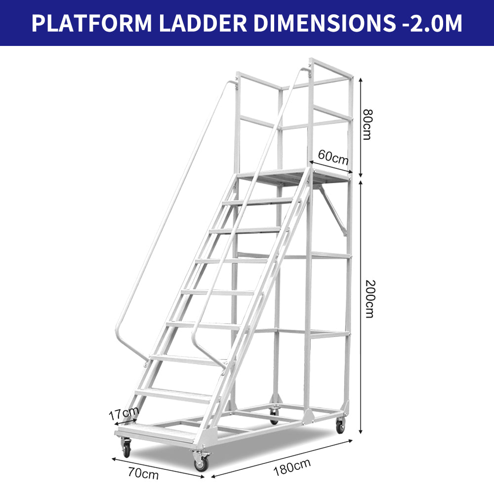Portable Platform Ladder 1.8m,2m,2.5m