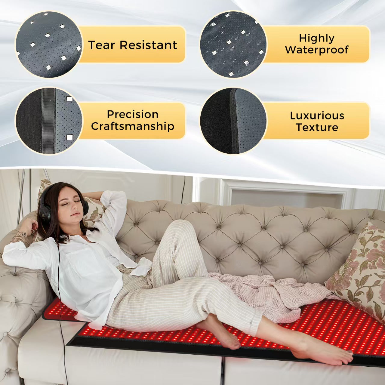 Home warming blanket relieves fatigue far infrared physiotherapy mattr