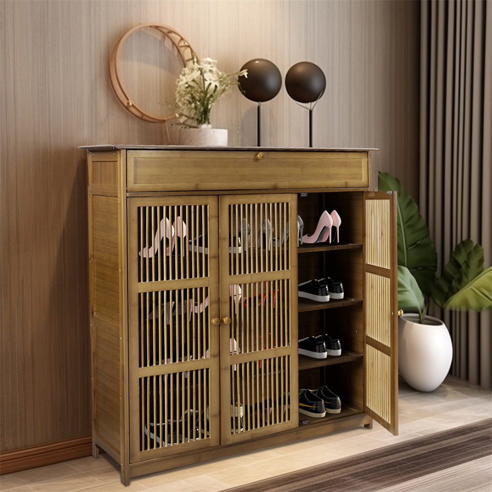 Heavy Shoe Rack Storage Shelf Unit Cabinet Footwear Stand Organiser