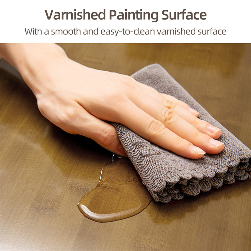 Vintage shoes rack 4-Tier bamboo entryway cabinet closet living room