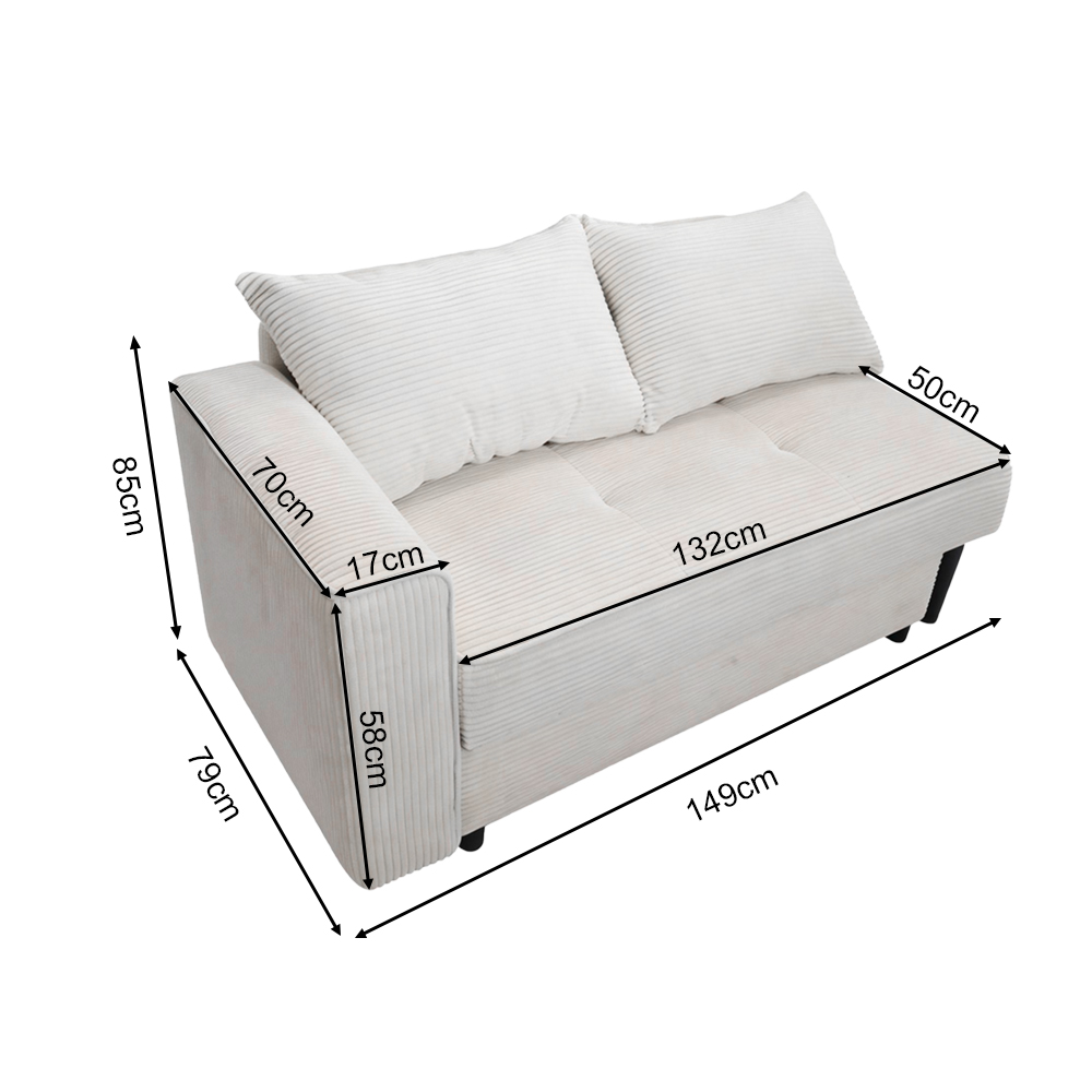 modern and multi-functional foldable  sofa bed