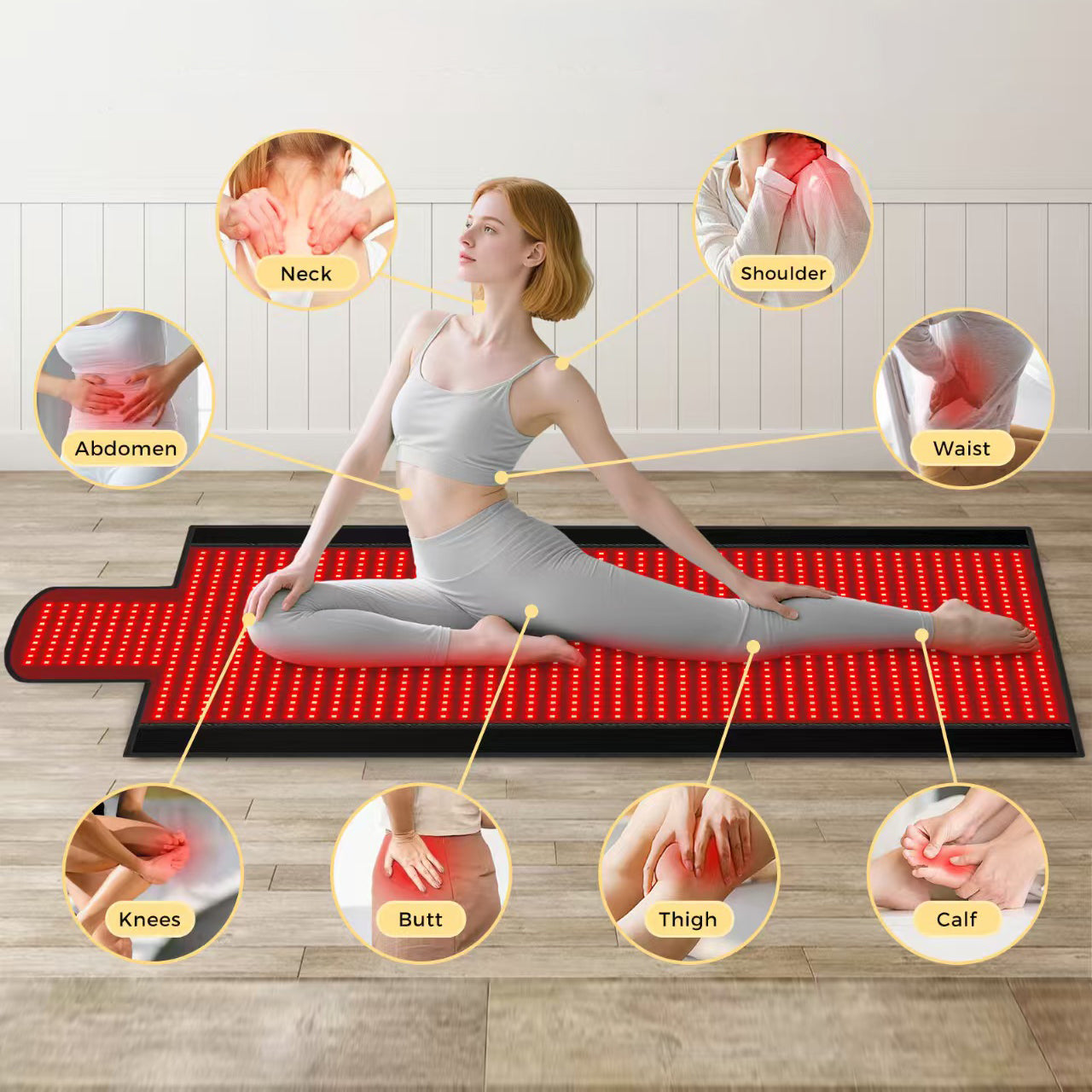 Home warming blanket relieves fatigue far infrared physiotherapy mattr