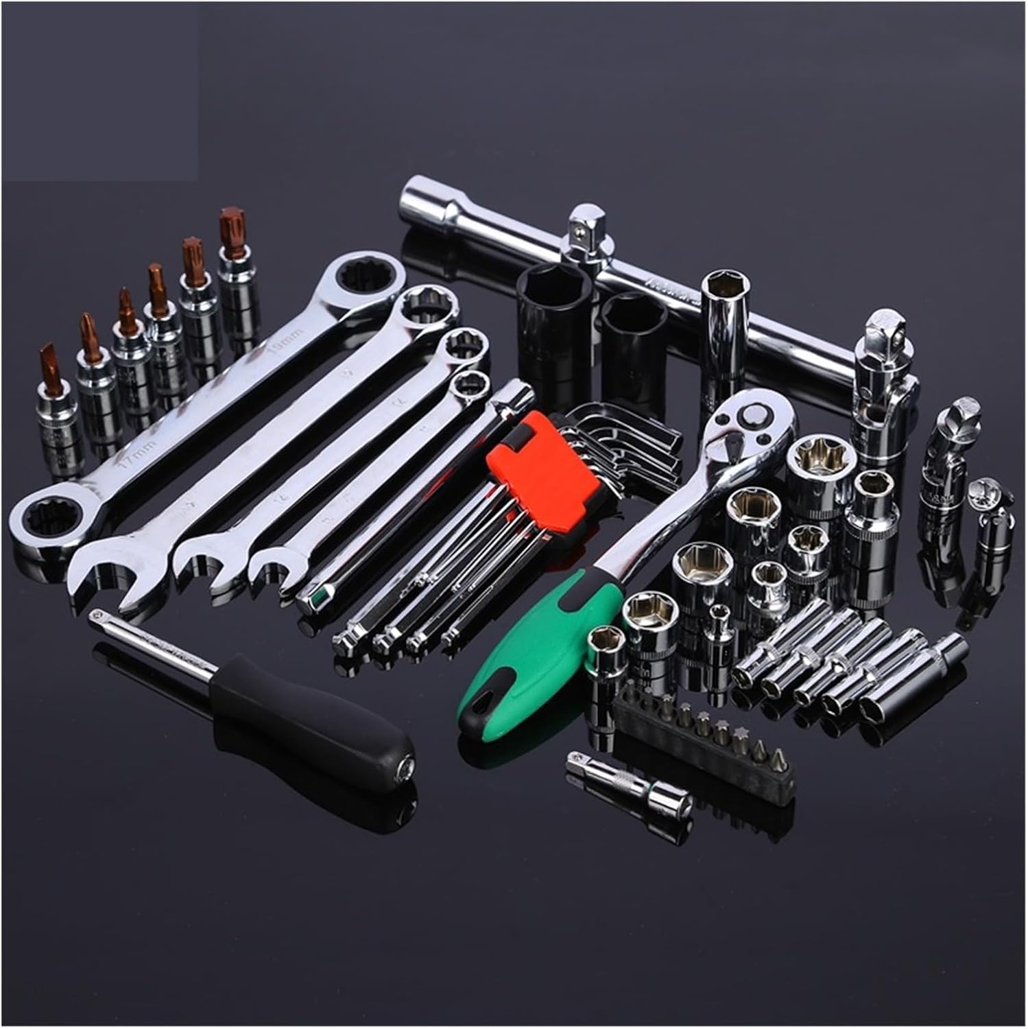 Multi-Function Socket Wrench Set, Auto Repair Hardware Tools Kit