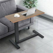 Overbed bedside table with mute wheels C-Shaped mobile sofa side table