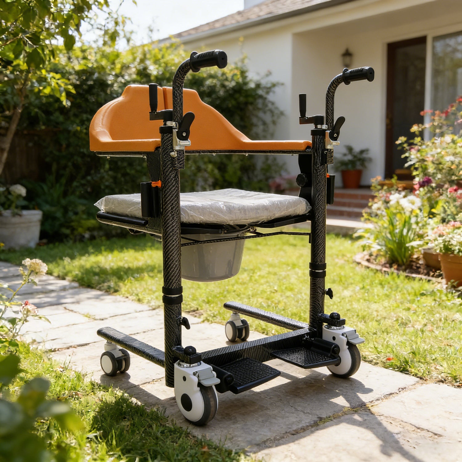 Multi-functional Patient Transfer Device for Elderly‌ Wheelchair