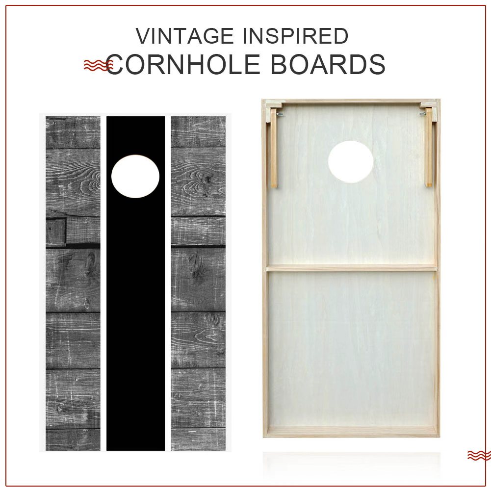 Outdoor cornhole boards，including: 2 sandbag boards, 8 bean bags