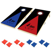 Outdoor fun cornhole boards，including: 2 sandbag boards, 8 bean bags