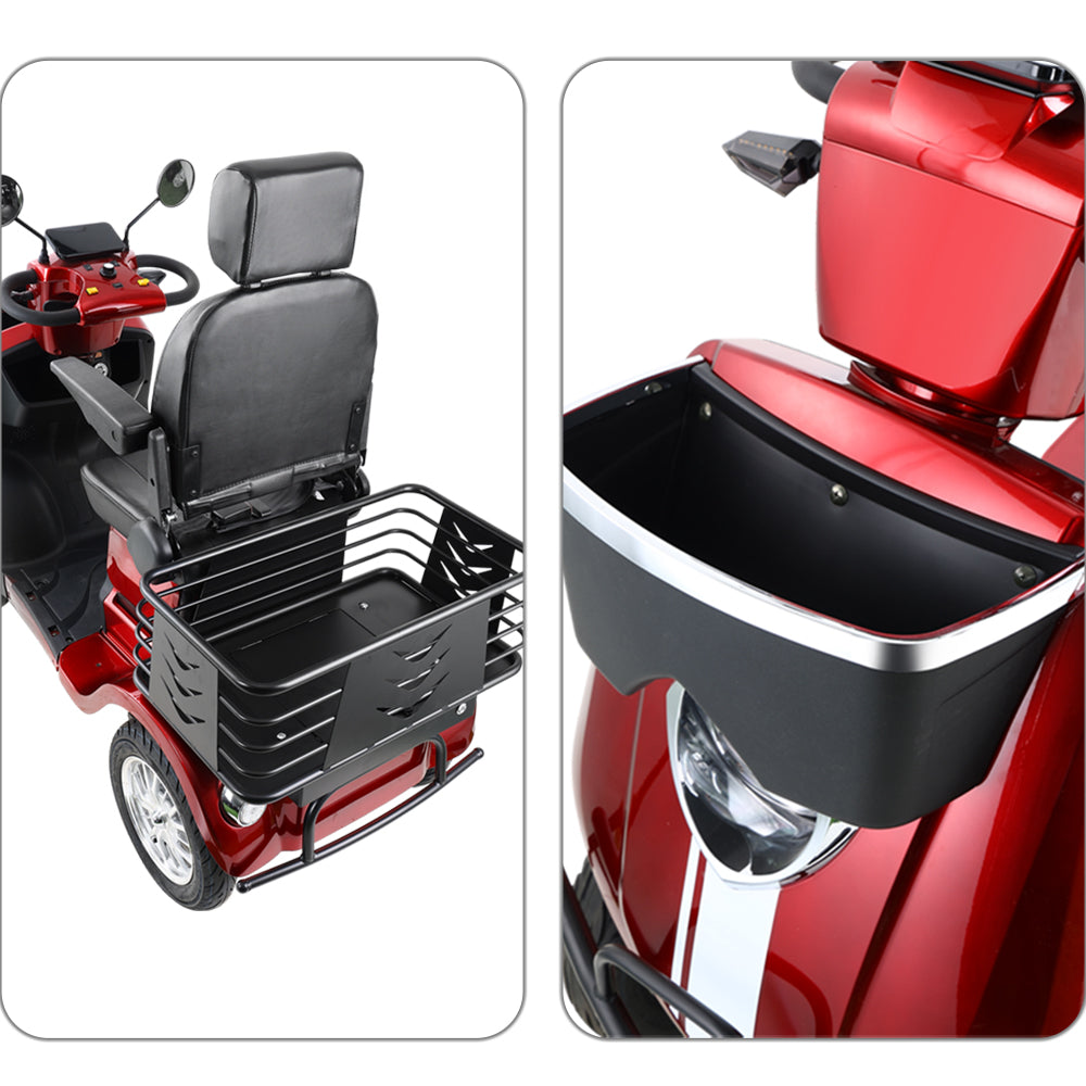 Eeeza Convenient Senior Scooter with 600W 48V 20Ah High-Power Motor
