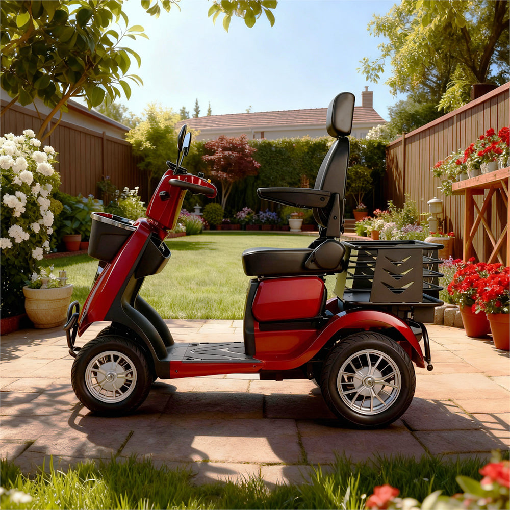 Eeeza Convenient Senior Scooter with 600W 48V 20Ah High-Power Motor