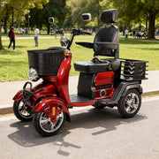 Eeeza Convenient Senior Scooter with 600W 48V 20Ah High-Power Motor