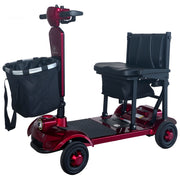 Adults Electric Scooter, Foldable Mobility Scooter with Single/Dual 24V 15.6Ah Lithium Battery