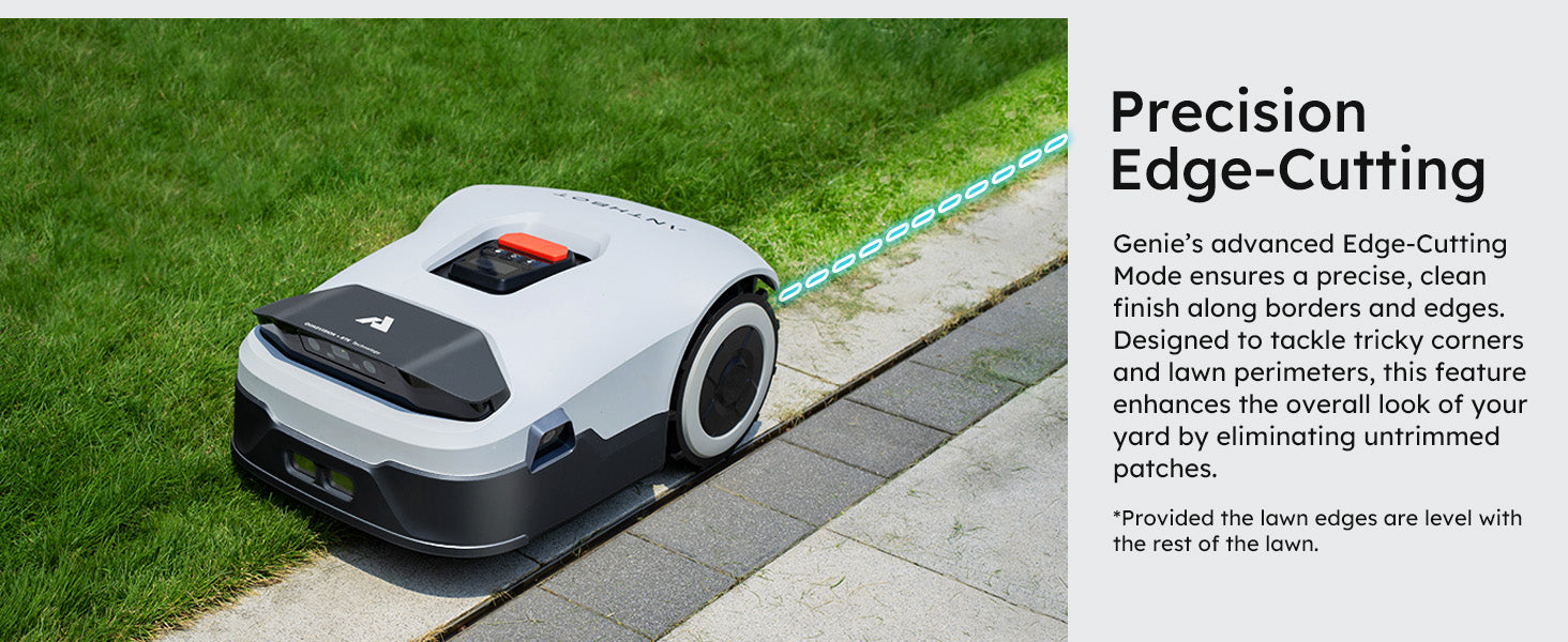ANTHBOT Genie Series Robot Lawn Mower RTK AI Vision Wireless