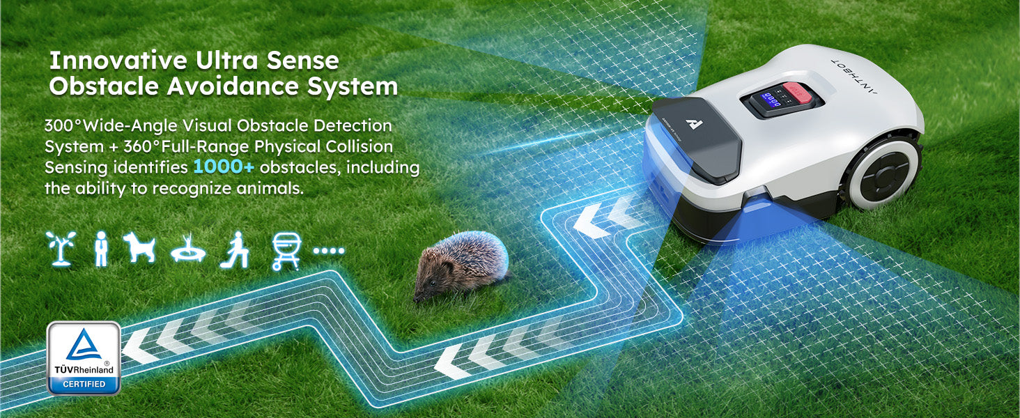 ANTHBOT Genie Series Robot Lawn Mower RTK AI Vision Wireless