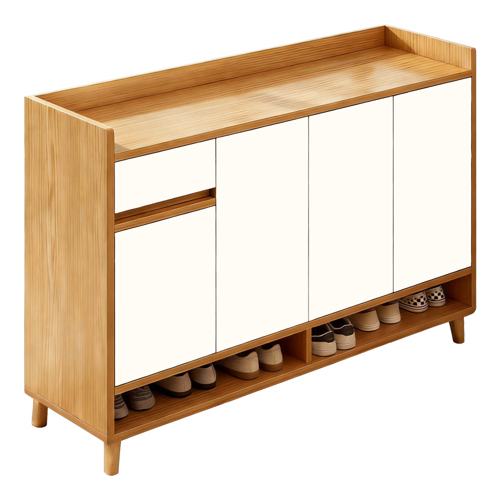 Four-door shoe cabinet and storage cabinet（push-to-open door）