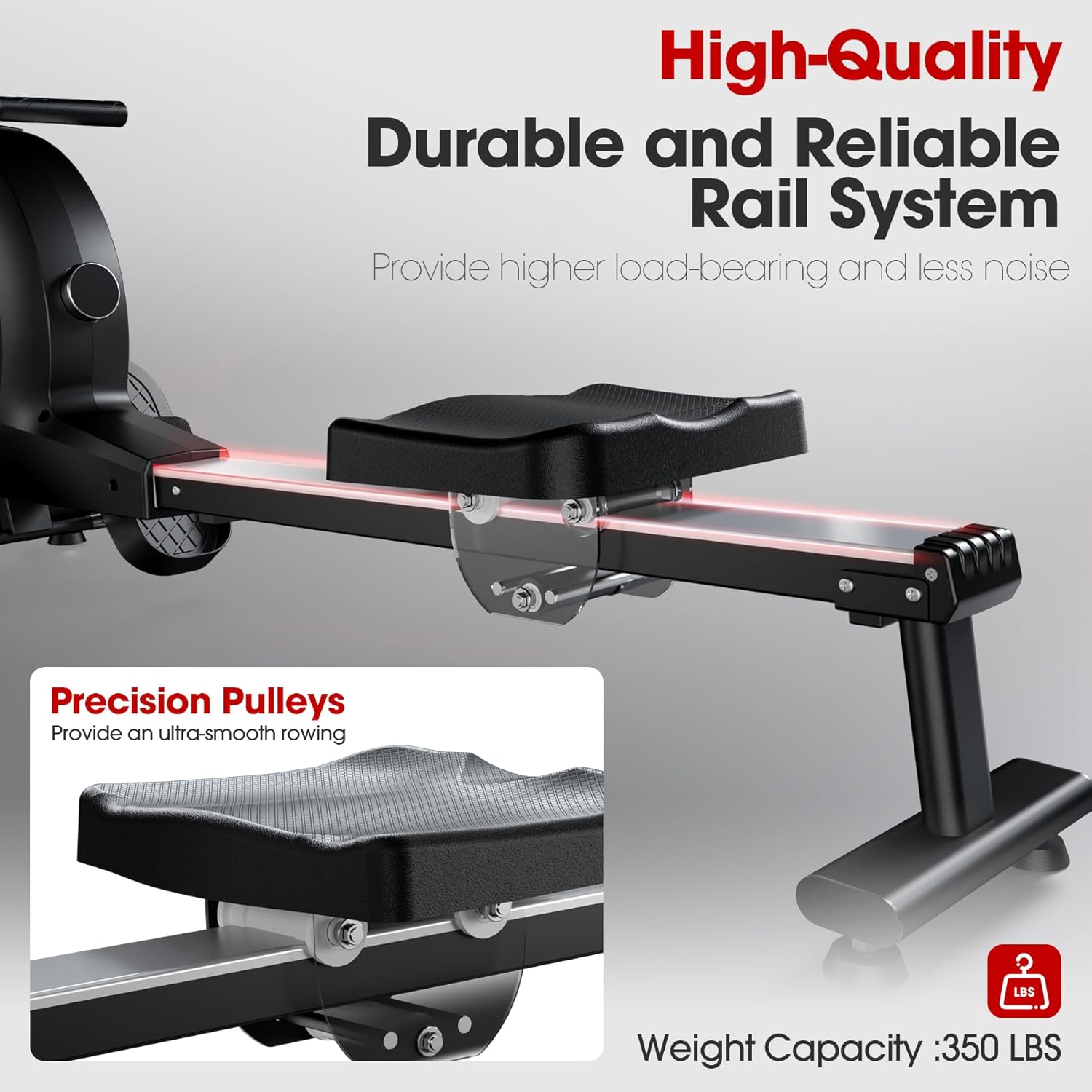 Rowing Machine,Wenoker Magnetic Rower Machine for Home