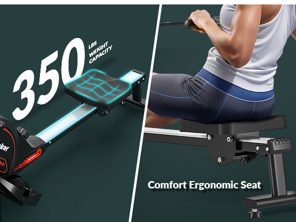 Rowing machine,wenoker magnetic rower machine for home