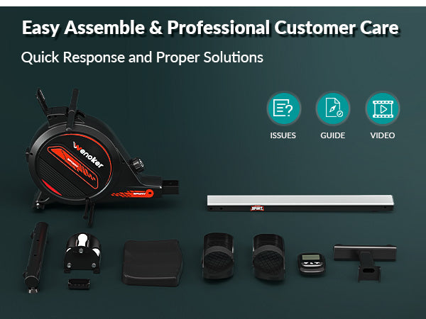 Rowing machine,wenoker magnetic rower machine for home