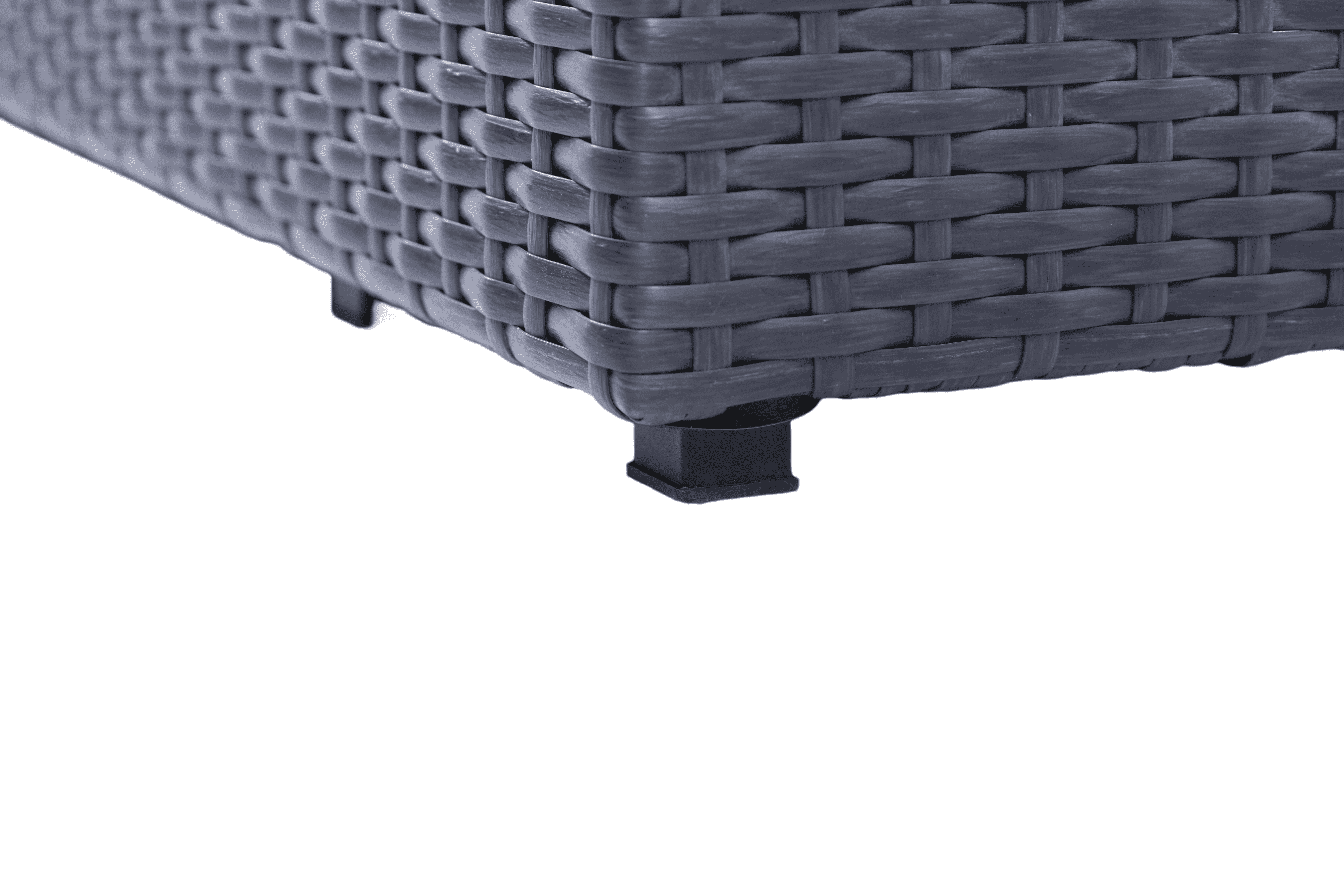 Contemporary Corner Modular Outdoor Woven Rattan Sofa Set