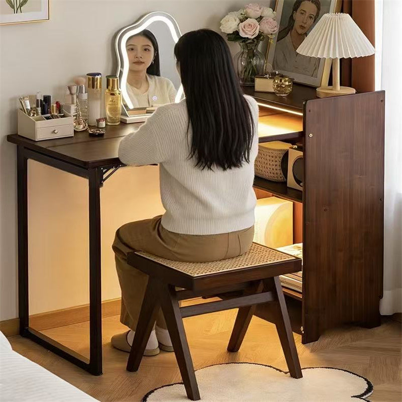 Solid Wood Folding Desk, Student & Home Use Computer Table, Small Stud