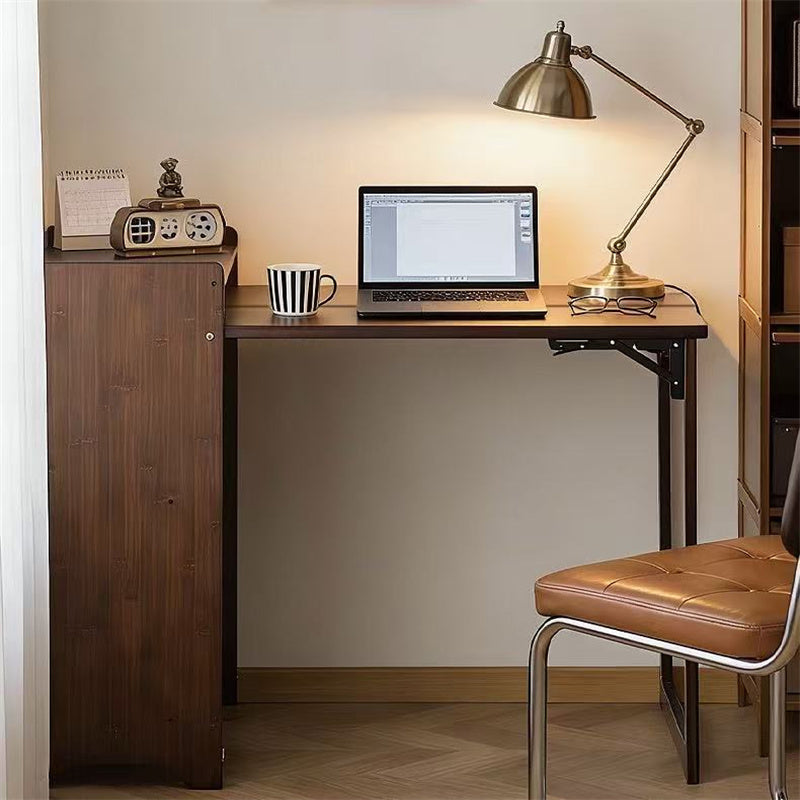 Solid Wood Folding Desk, Student & Home Use Computer Table, Small Stud