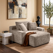 Modular Compression Sofa for Apartment, Modern Minimalist, Tech Fabric