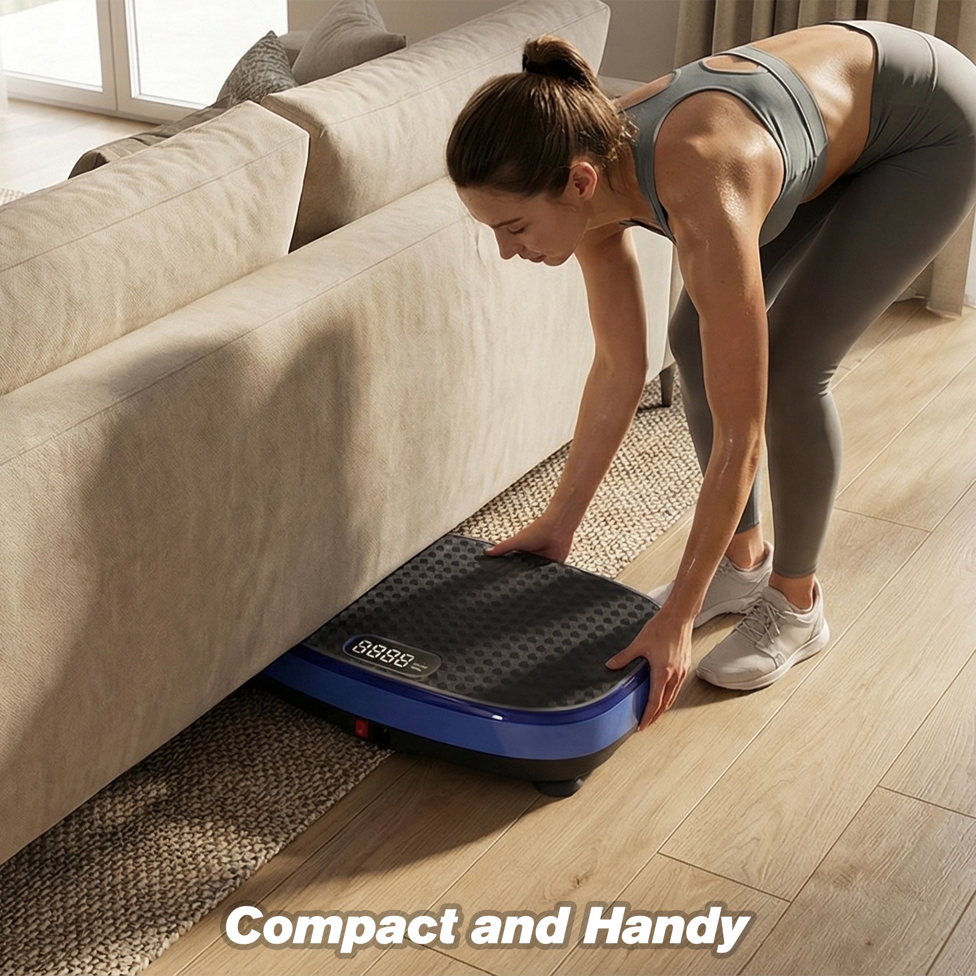 Bluetooth music mute vibration plate exercise machine