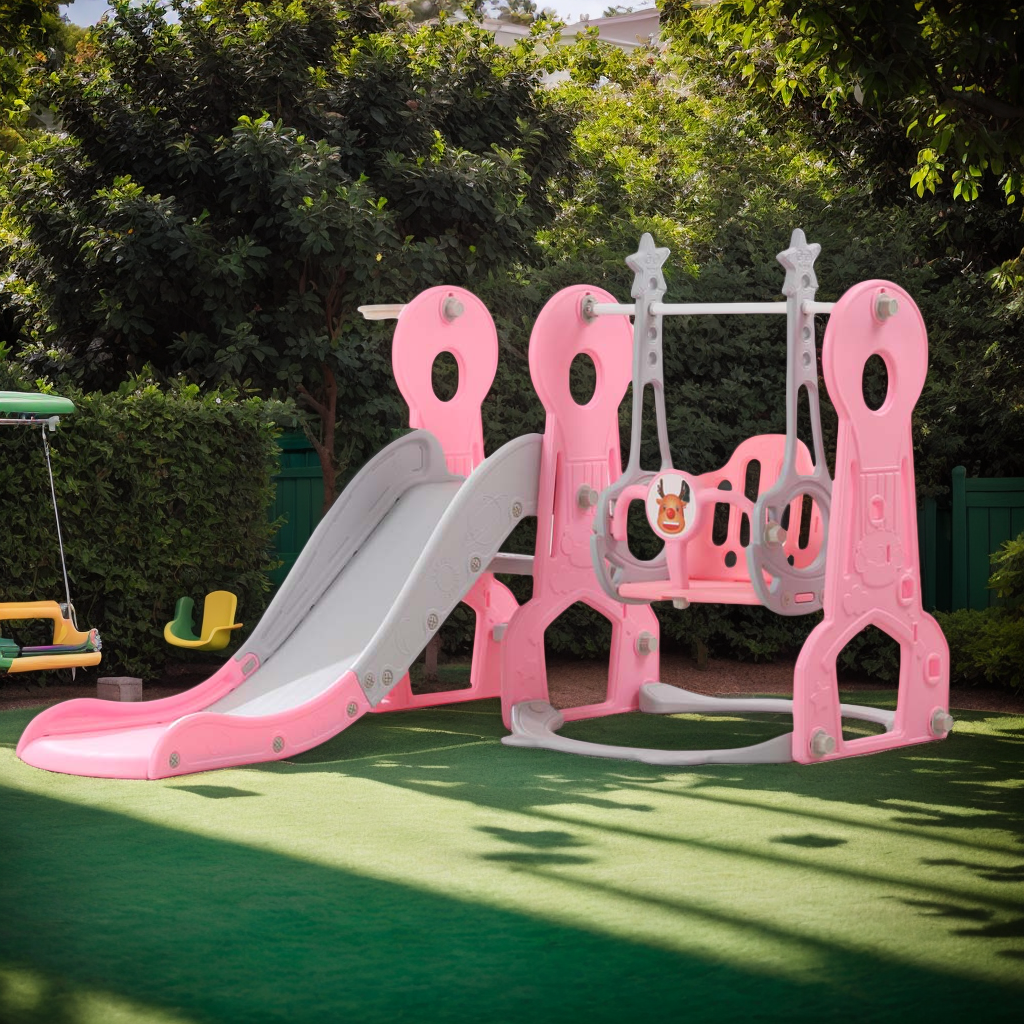 4 in 1 kids swing and slide