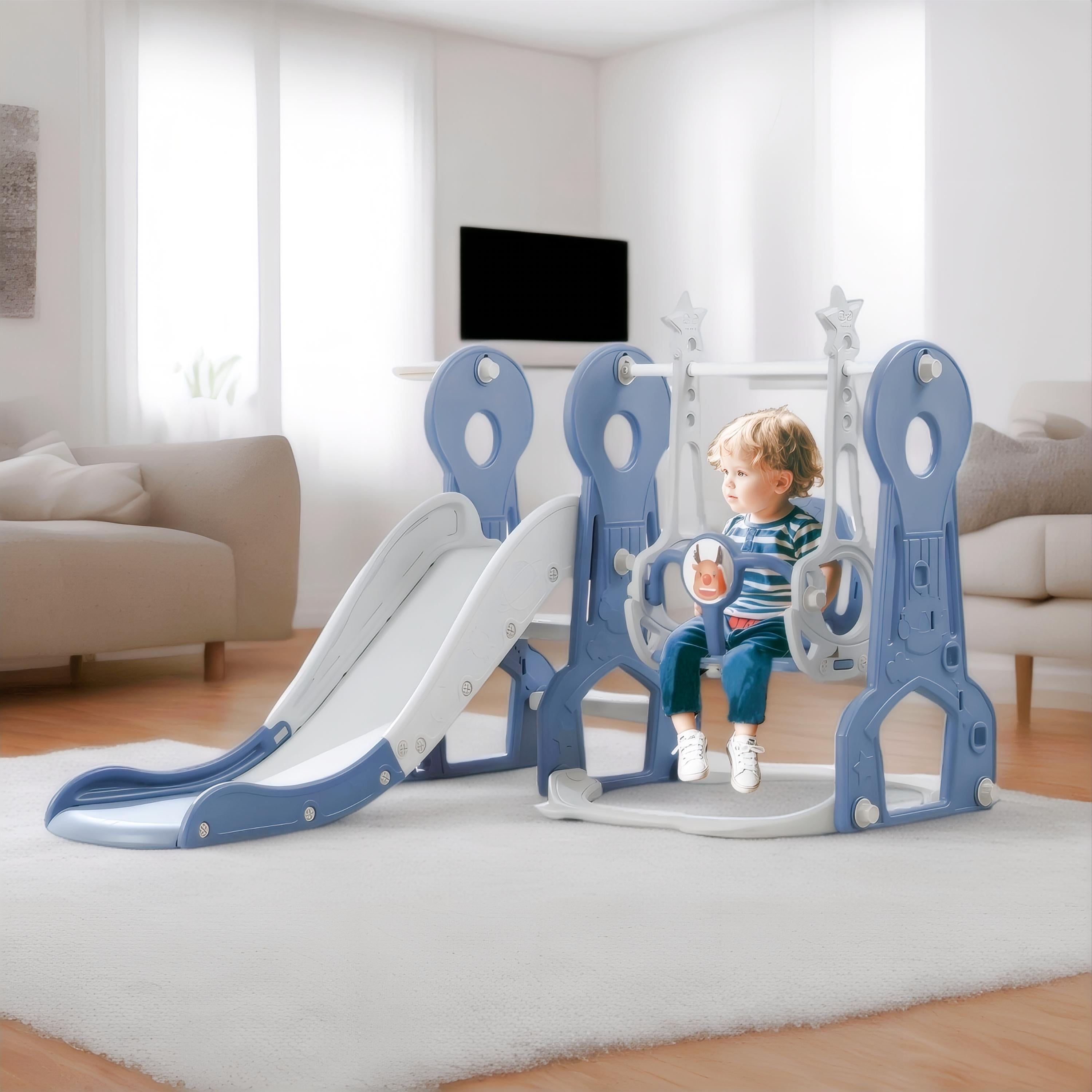 4 in 1 kids swing and slide