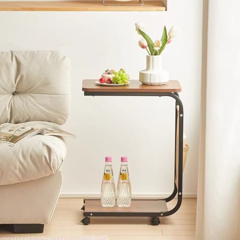 Mobile Side Table for Living Room & Nightstand