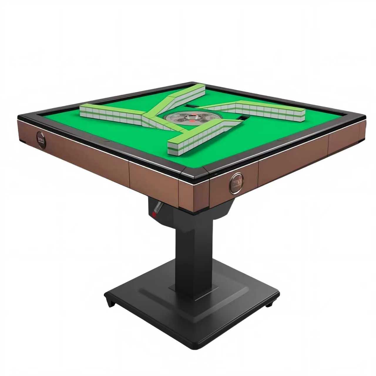 Automatic Mahjong Table 42mm 144 Mahjong Tiles {Green Blue}