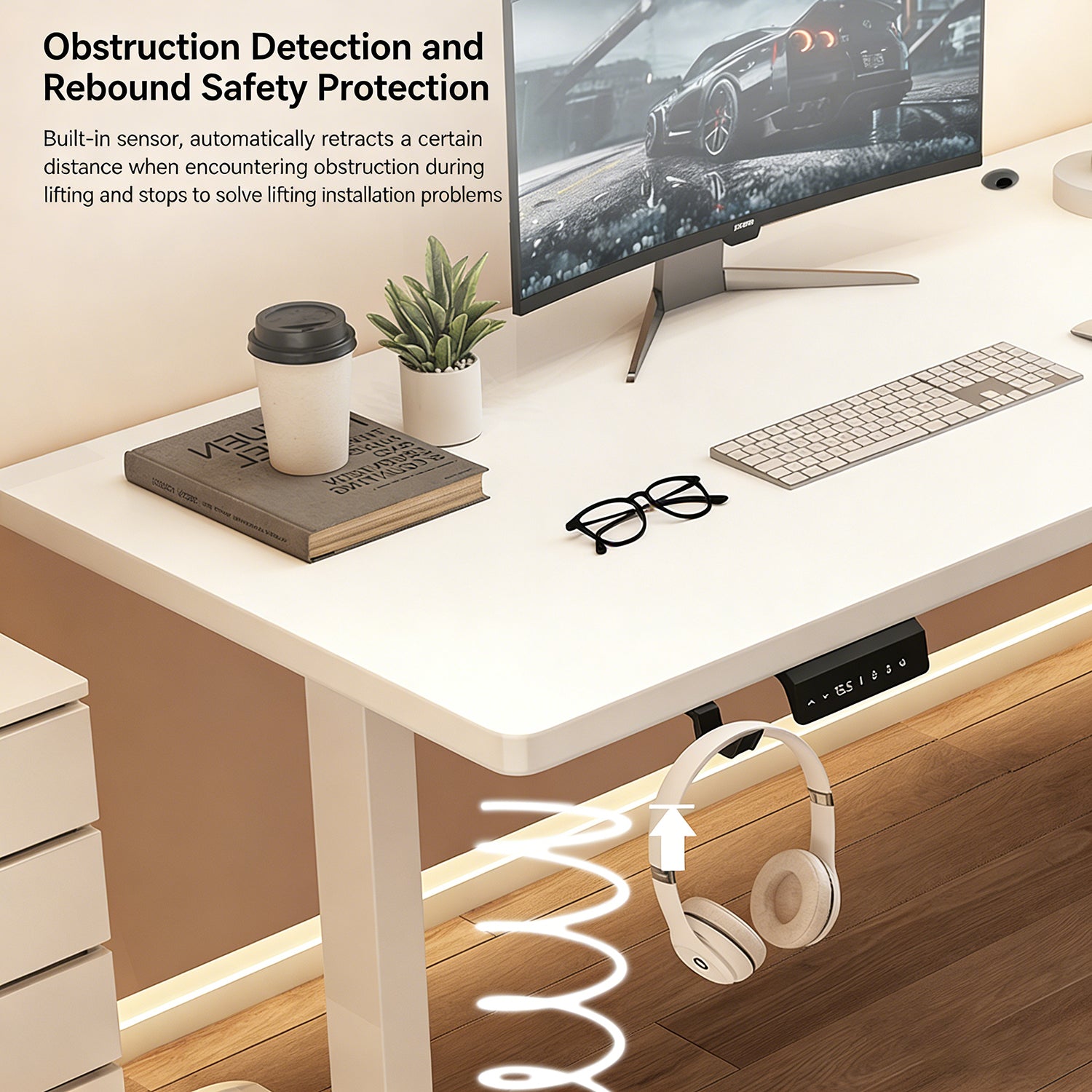 Electric Height Adjustable Standing Desk