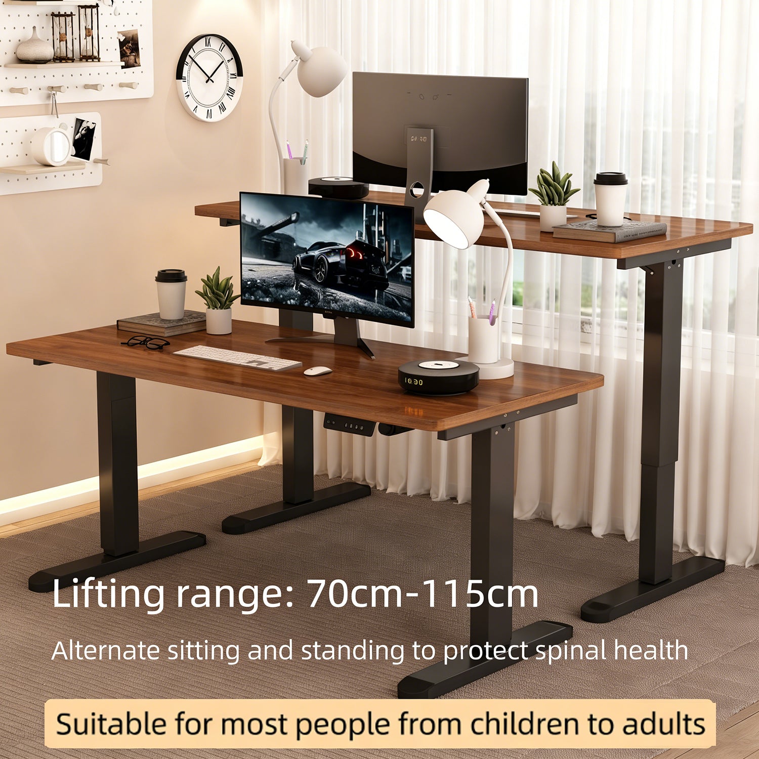 Electric Height Adjustable Standing Desk