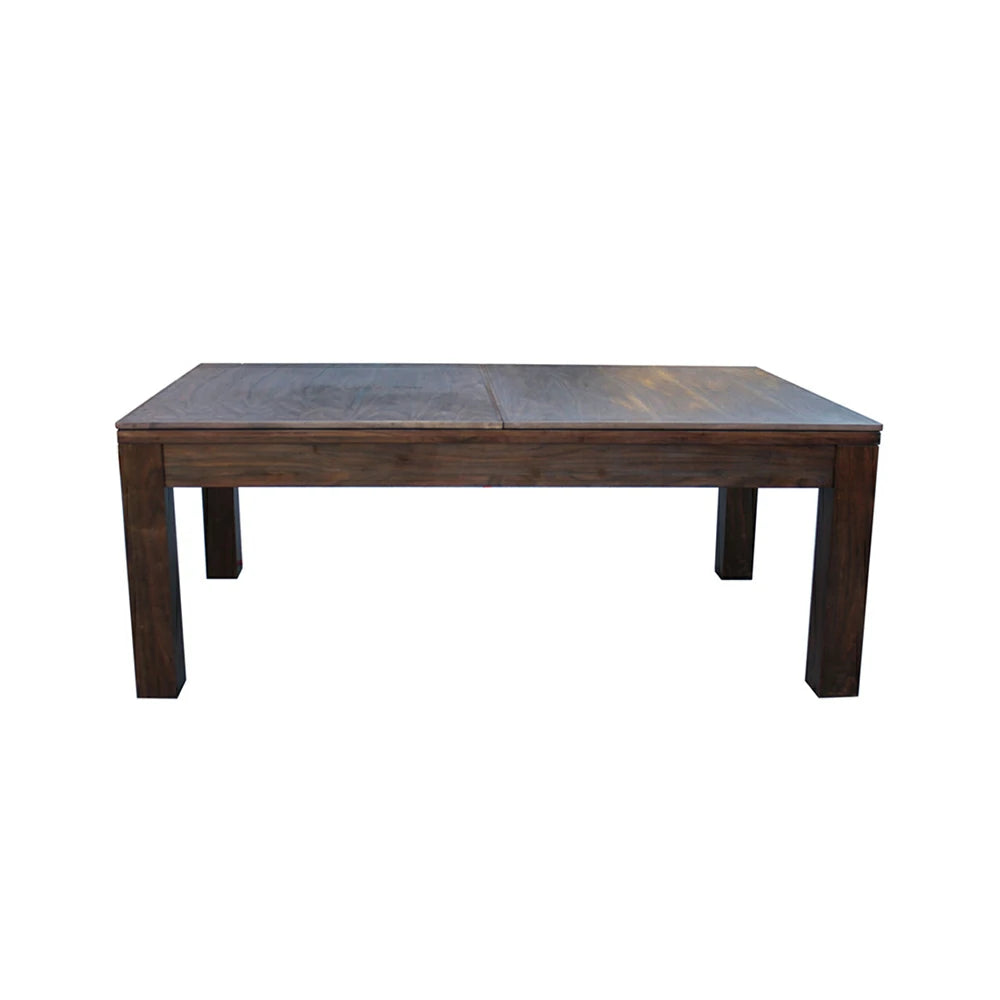 RASSON P4 English Pool Table with Dining Top, Solid Wood, 7ft