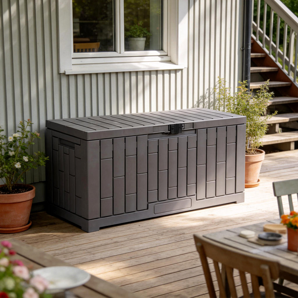 Large-capacity outdoor storage box, tool and equipment storage box