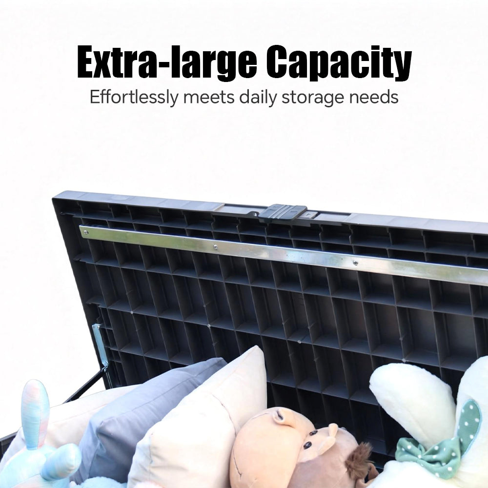 Large-capacity outdoor storage box, tool and equipment storage box
