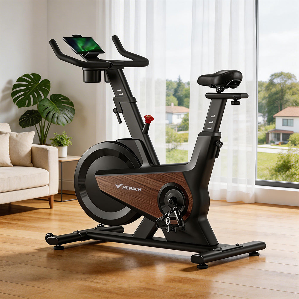 MERACH self-generating exercise bike,stationary bikes