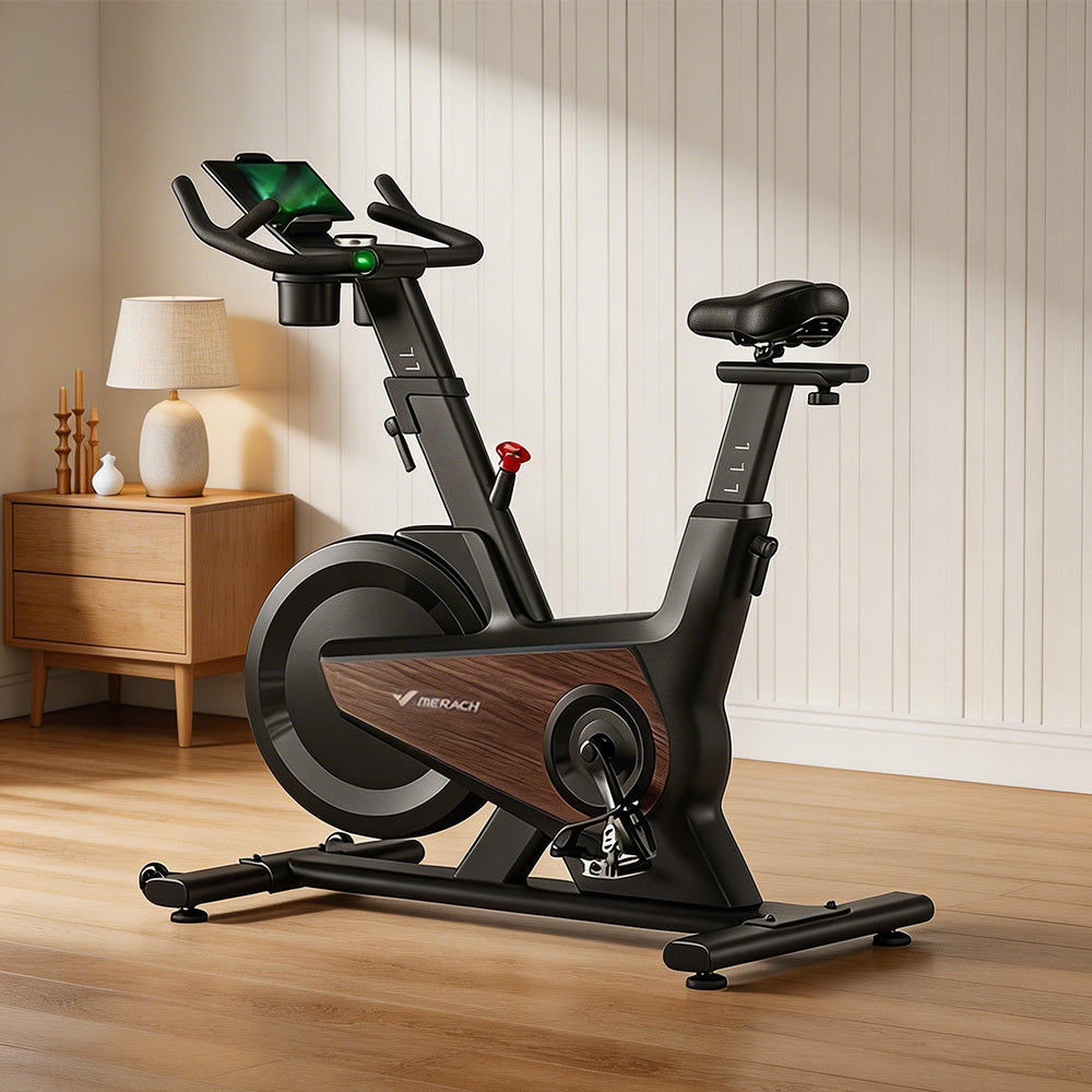 MERACH self-generating exercise bike,stationary bikes