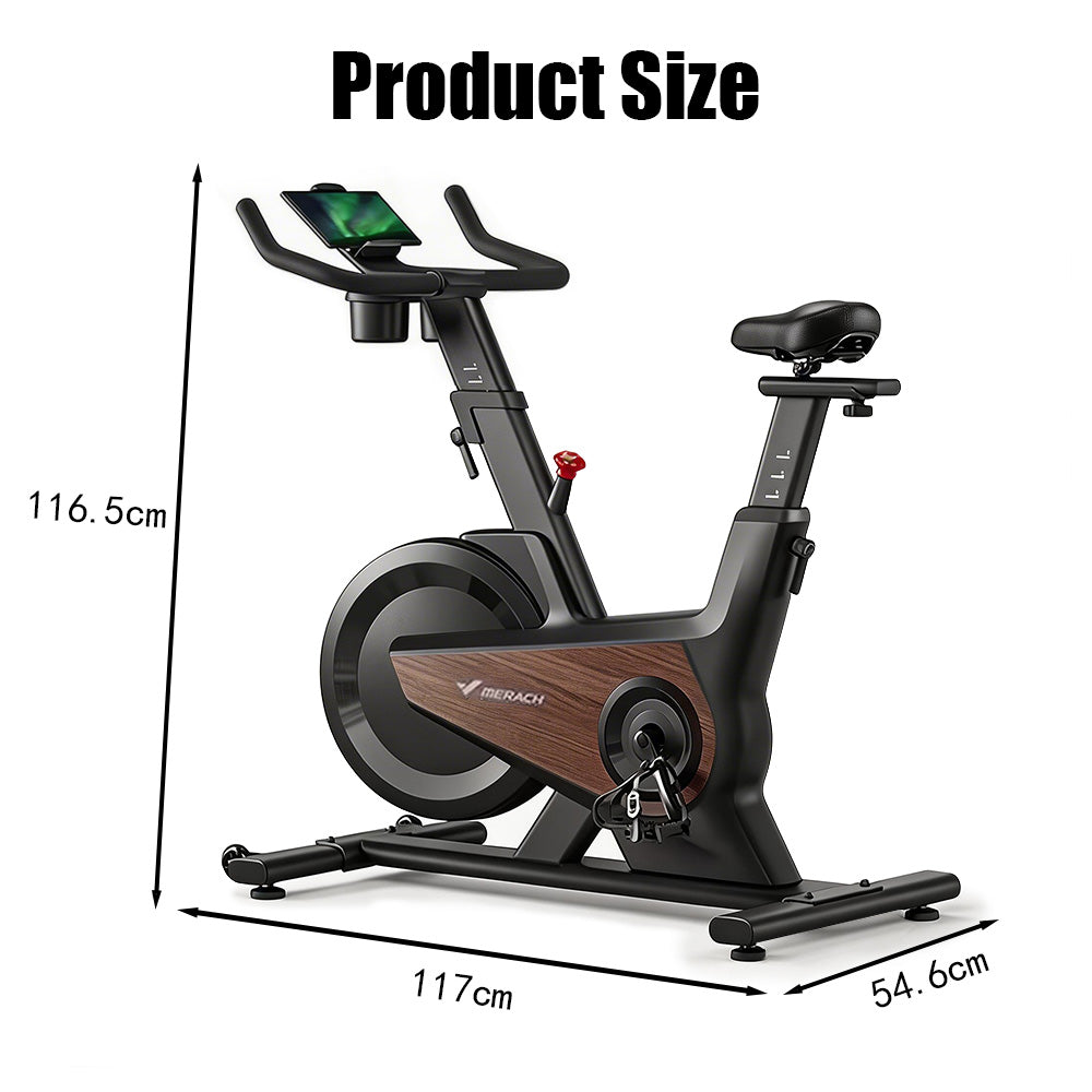 MERACH self-generating exercise bike,stationary bikes