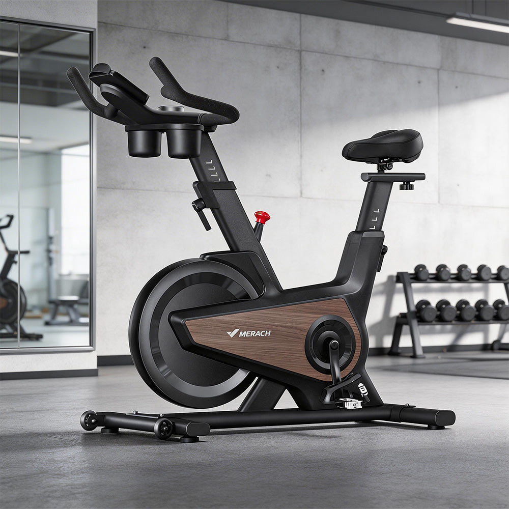 MERACH self-generating exercise bike,stationary bikes