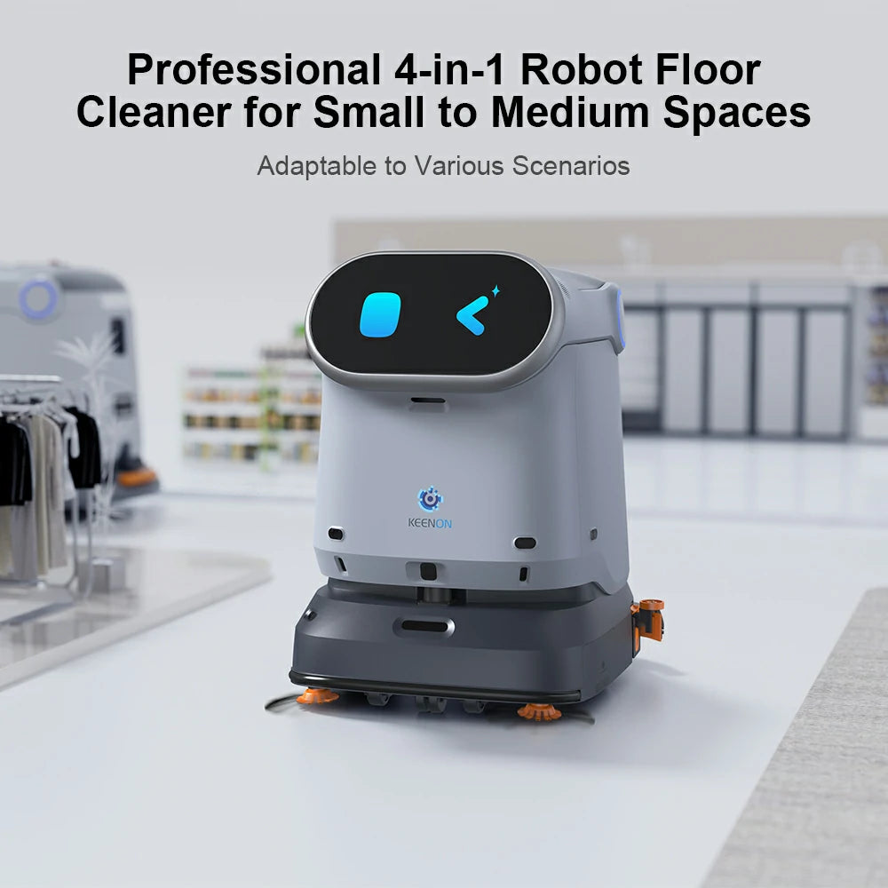 KEENON C40 Professional Floor Cleaning Robot for Small to Medium Spaces