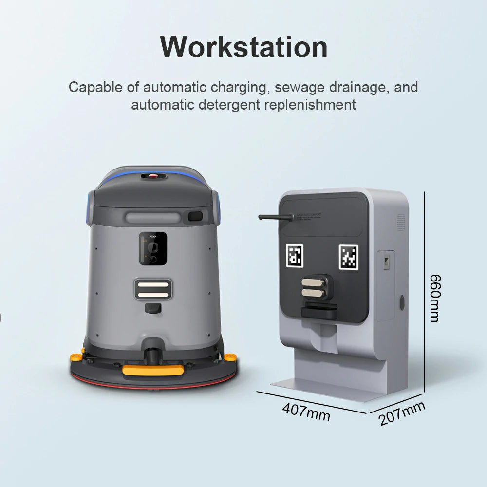 KEENON C40 Professional Robot Floor Cleaner for Small to Medium Spaces