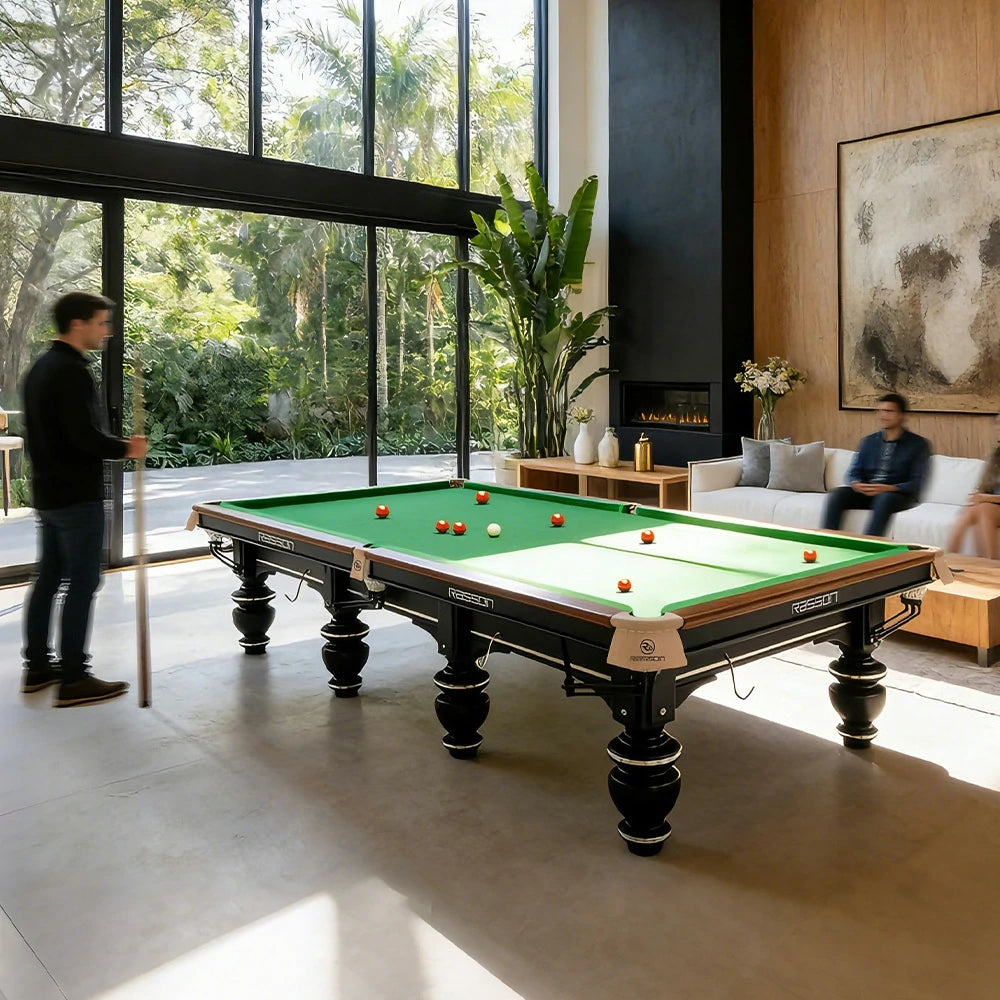 RASSON Strong II Snooker Table, Heating System, 12ft