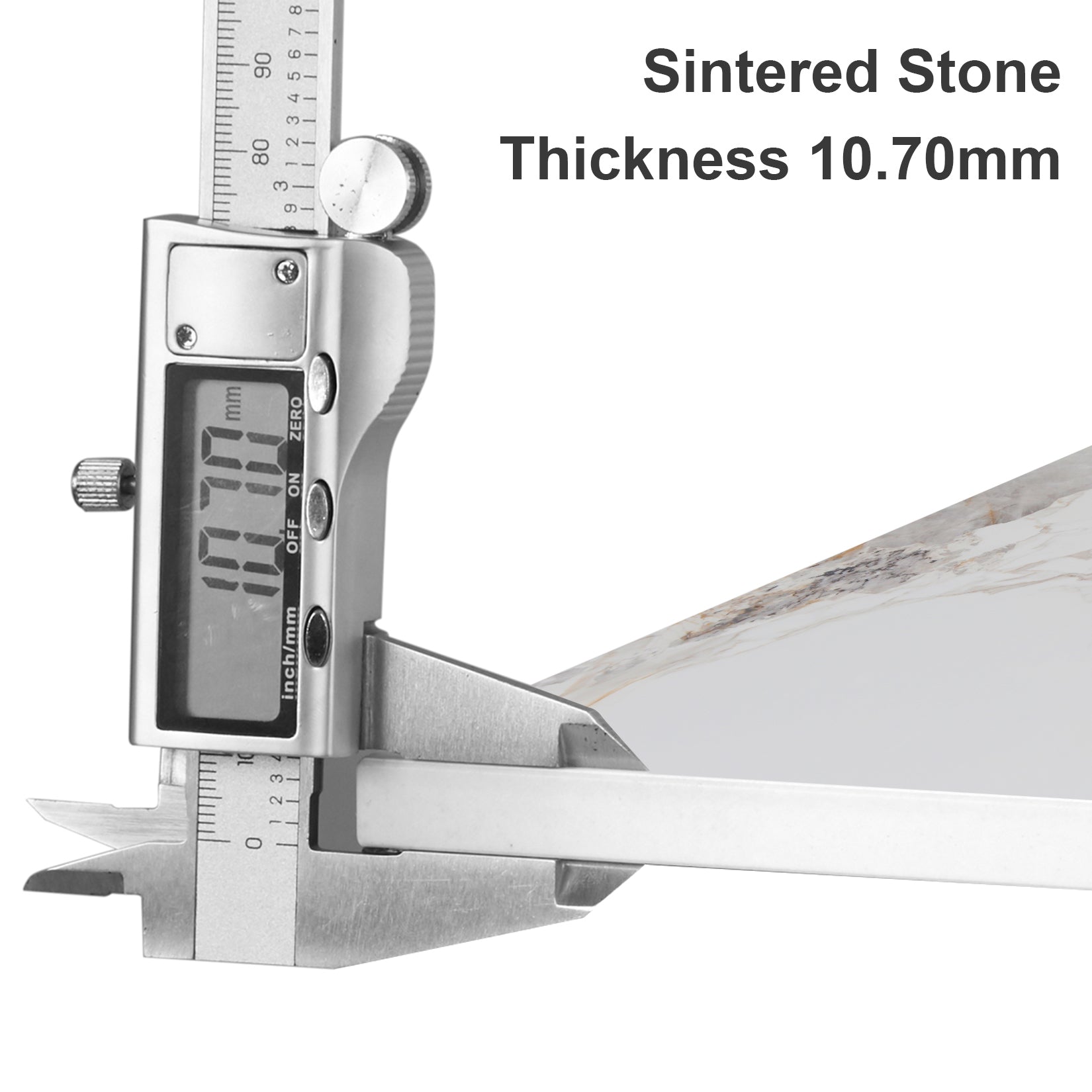 120CM Length Dining Kitchen Table for 4-6 People Sintered Stone Top