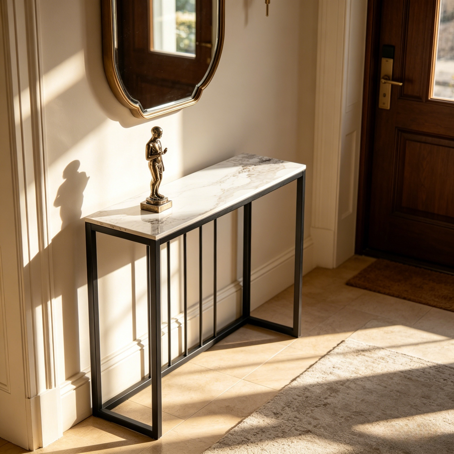 80CM Console Table for Entryway Entrance Living Room Sofa Side Table