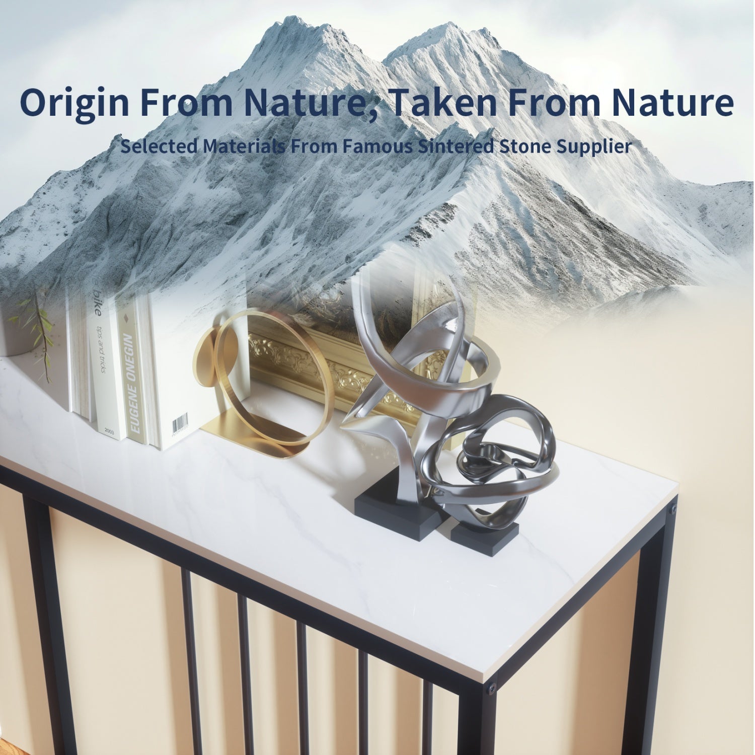 80CM Console Table for Entryway Entrance Living Room Sofa Side Table