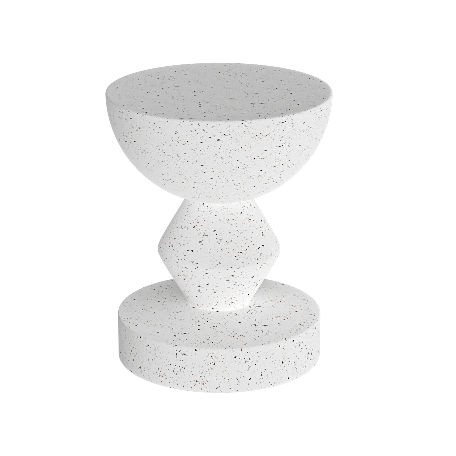 Sofa Side Table for Indoor Outdoor Concrete Accent End Table Furniture