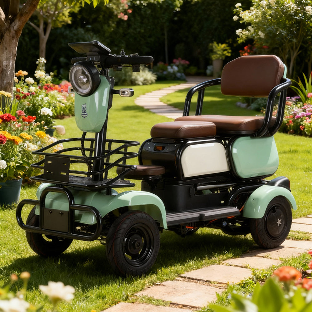 Eeeza M4 4-Wheel Electric Mobility Scooter for Senior, 600W 60V 20Ah