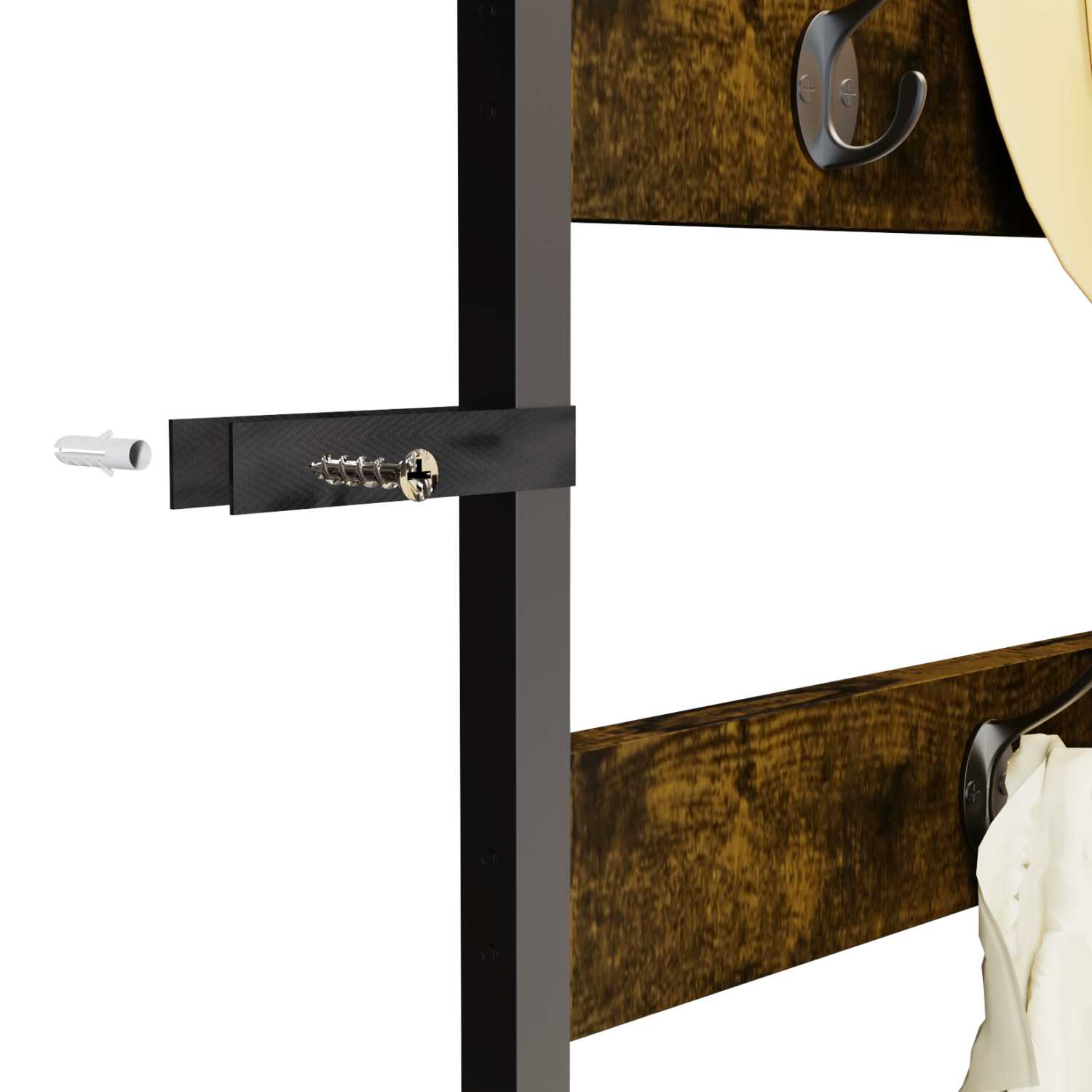 Entryway Hall Tree with Shoe Bench Corner Coat Rack Stand for Hallway