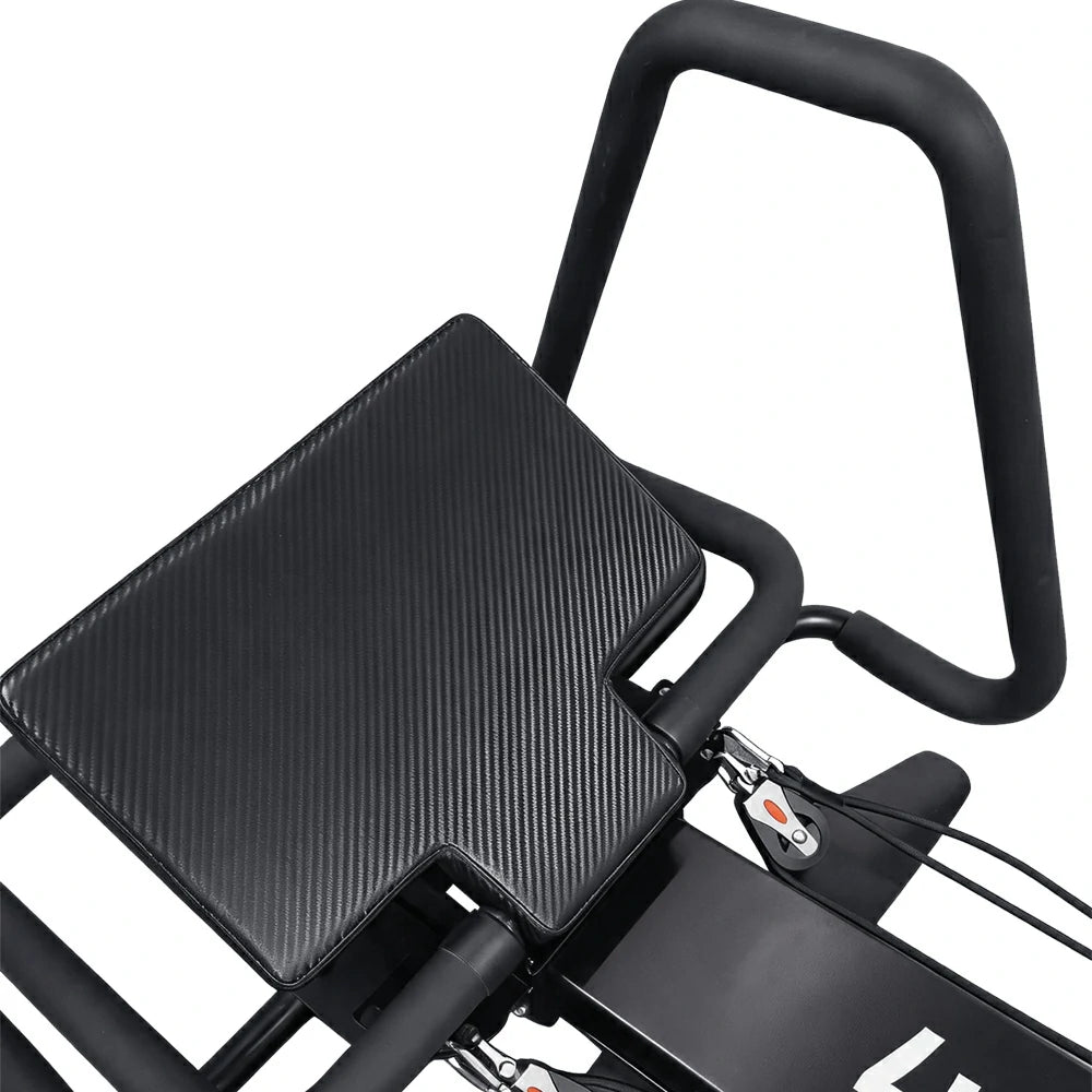 Eeeza Mini Supermodel Adjustable Pilates Reformer with Wall-Mount
