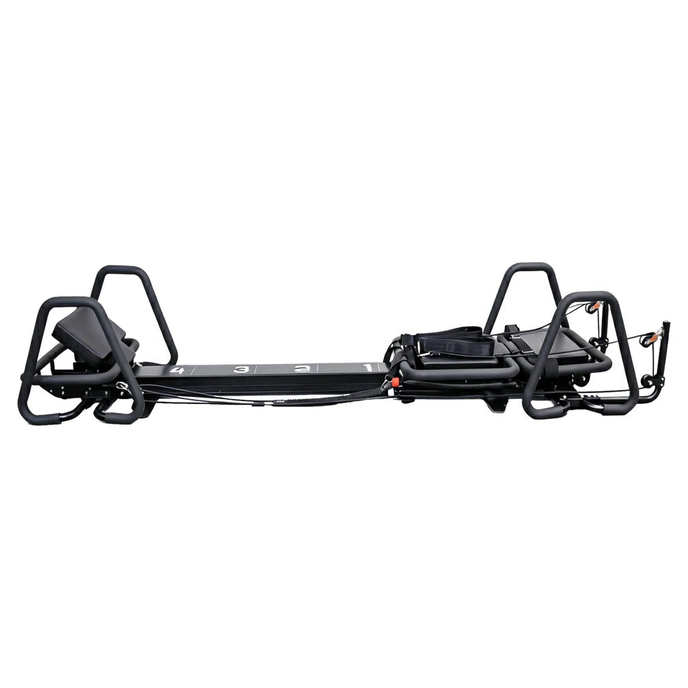 Eeeza Mini Supermodel Adjustable Pilates Reformer with Wall-Mount
